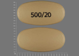 Vimovo esomeprazole 20 mg / naproxen 500 mg 500/20
