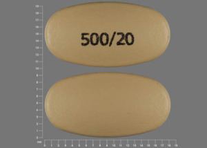 Image of tarnex fc tab 500 mg