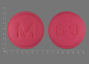 Pill Imprint M 69 (Indapamide 1.25 mg)