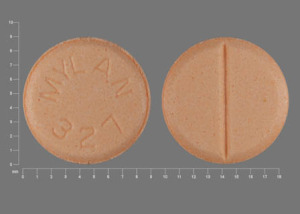 Pill MYLAN 327 Orange Round is Haloperidol