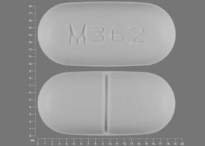 Acetaminophen and hydrocodone bitartrate 660 mg / 10 mg M362