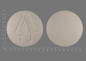 Pill A TJ Beige Round is Armour Thyroid