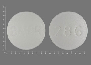 Pill BARR 286 White Round is Dipyridamole