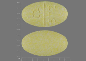 Pill b 572 Yellow Elliptical/Oval is Methotrexate Sodium