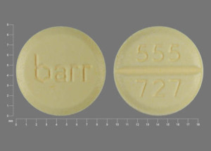 A pílula barr 555 727 é Estropipato 0,75 mg