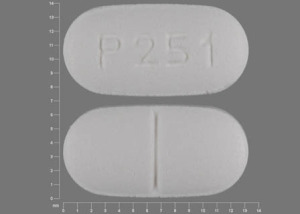 Pill P251 White Capsule/Oblong is Hyoscyamine Sulfate Extended Release