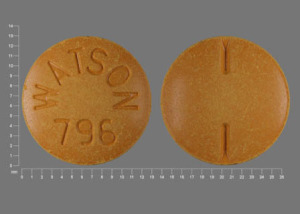 Pill WATSON 796 Yellow Round is Sulfasalazine