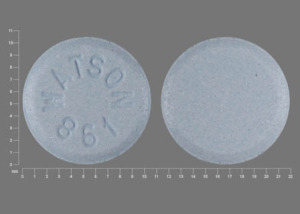 Hydrochlorothiazide and lisinopril 12.5 mg / 20 mg WATSON 861