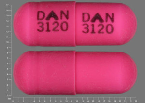 Clindamycin hydrochloride 300 mg DAN 3120 DAN 3120