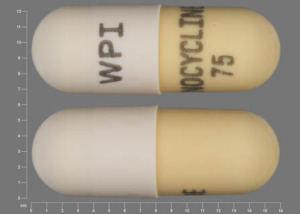 Minocycline hydrochloride 75 mg WPI MINOCYCLINE 75