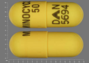 Minocycline hydrochloride 50 mg MINOCYCLINE 50 DAN 5694
