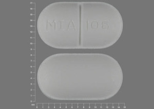 Acetaminophen and butalbital 325 mg / 50mg MIA 106
