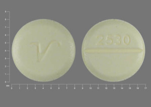 Pill 2530 yellow klonopin