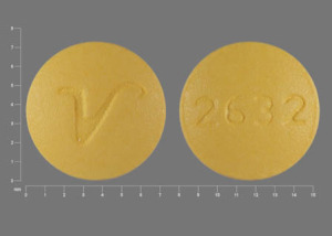 2632 V Pill Yellow Round 7 00mm Drugs Com Pill Identifier