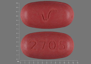 Divalproex sodium delayed-release 125 mg 2705 V