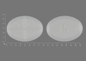 4 42 16 V Pill White Oval - Pill Identifier