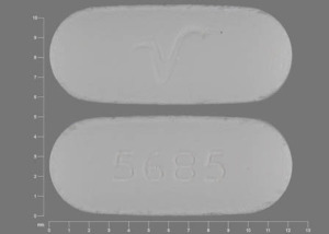 Risperidone 1 mg 5685 V