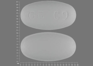 Pill GG C9 White Oval is Clarithromycin