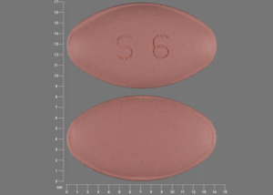 Pill S 6 Red Oval is Simvastatin