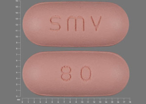 Simvastatin 80 mg SMV 80