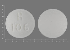 Hydroxyzine hydrochloride 25 mg H 106