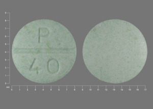 Propranolol hydrochloride 40 mg P 40