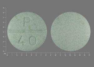 Propranolol hydrochloride 40 mg P 40