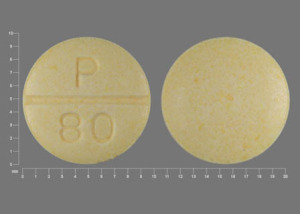 Propranolol hydrochloride 80 mg P 80