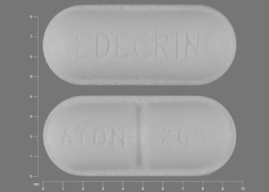 Pill EDECRIN ATON 205 White Oval is Edecrin