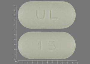 Pill U L 15 Yellow Capsule/Oblong is Meloxicam