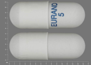 Pill EURAND 5 White Capsule/Oblong is Zenpep