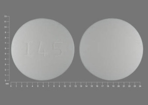 Pill I45 White Round is Metformin Hydrochloride