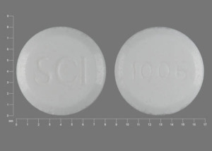 Pill SCI 1006 White Round is Sodium Fluoride (Chewable)