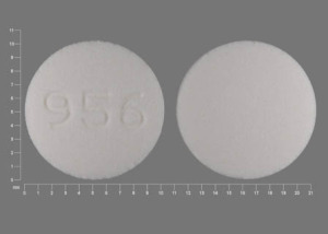 Pill 956 White Round is Alfuzosin Hydrochloride Extended Release