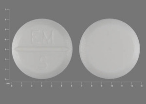 Methimazole 5 mg EM 5