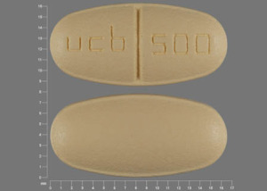 Keppra 500 mg ucb 500
