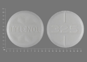 Tylenol regular strength 325 mg TYLENOL 325