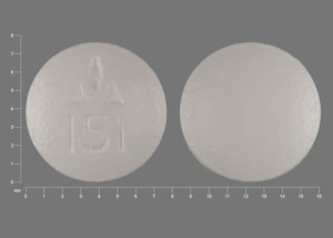 Pill Logo 151 Pink Round is Vesicare