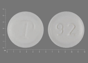 Pill P 92 White Round is Prefest