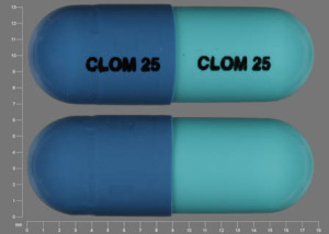 Clomipramine hydrochloride 25 mg CLOM 25 CLOM 25