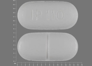 Acetaminophen and hydrocodone bitartrate 325 mg / 10 mg IP 110