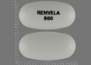 Renvela sevelamer carbonate 800 mg RENVELA 800