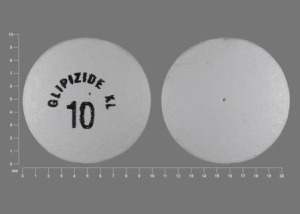 Pill GLIPIZIDE XL 10 is Glipizide XL 10 mg