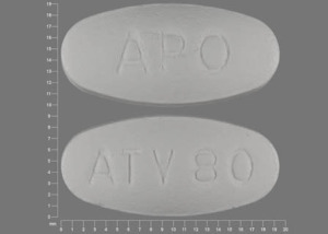 Atorvastatin calcium 80 mg APO ATV 80