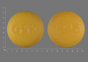Pill GSK 12.5 Yellow Round is Paroxetine Hydrochloride Controlled-Release