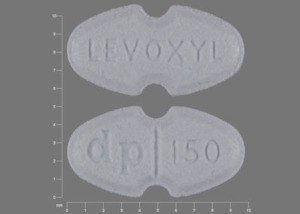 Pill LEVOXYL dp 150 Blue Oval is Levoxyl