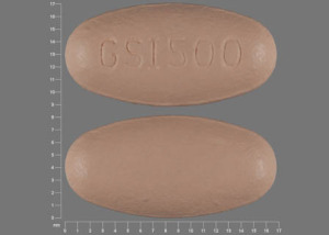 Pill GSI500 Orange Elliptical/Oval is Ranexa