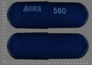 Potassium chloride extended release 10 mEq (750 mg) Andrx 560