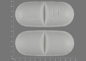 Pill Logo M White Capsule-shape is Metoprolol Succinate Extended-Release