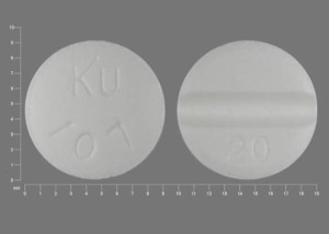 Isosorbide mononitrate 20 mg KU 107 20